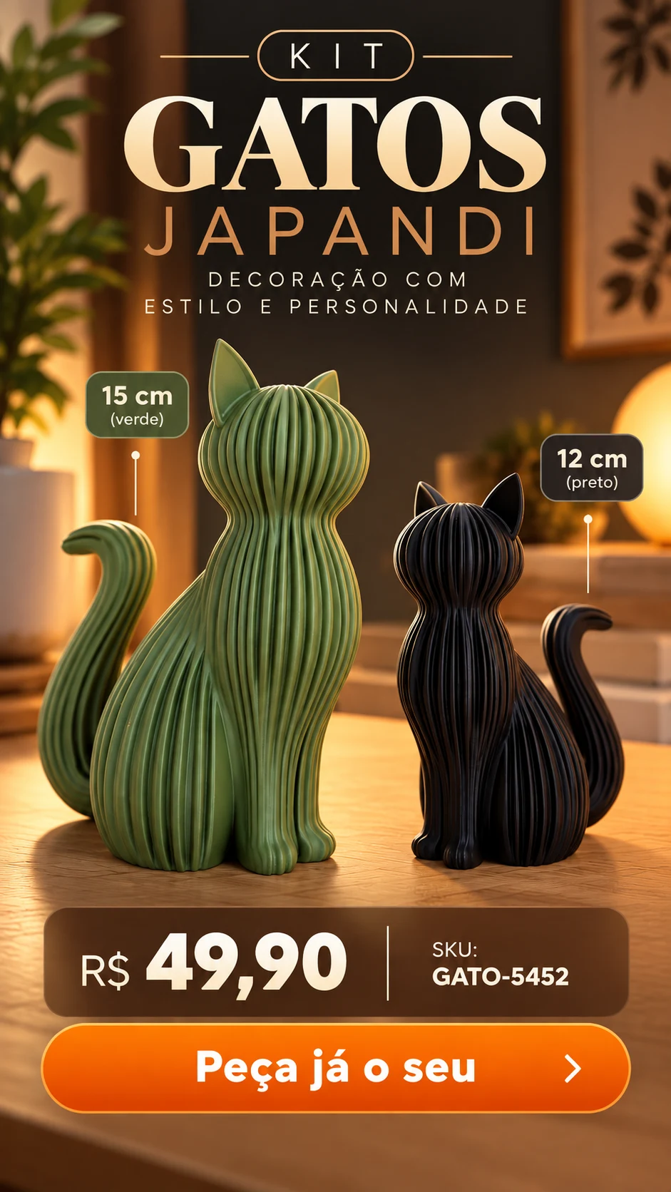KIT GATOS JAPANDI